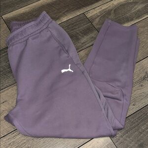 Puma Women’s Lavender Purple Jogger Sweatpants